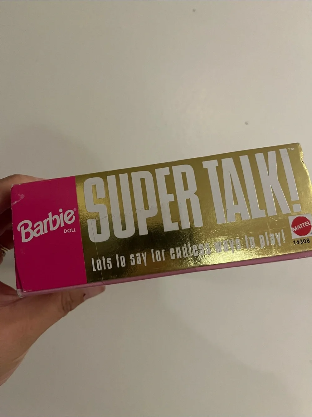 VTG 1994 Mattel Super Talk Barbie